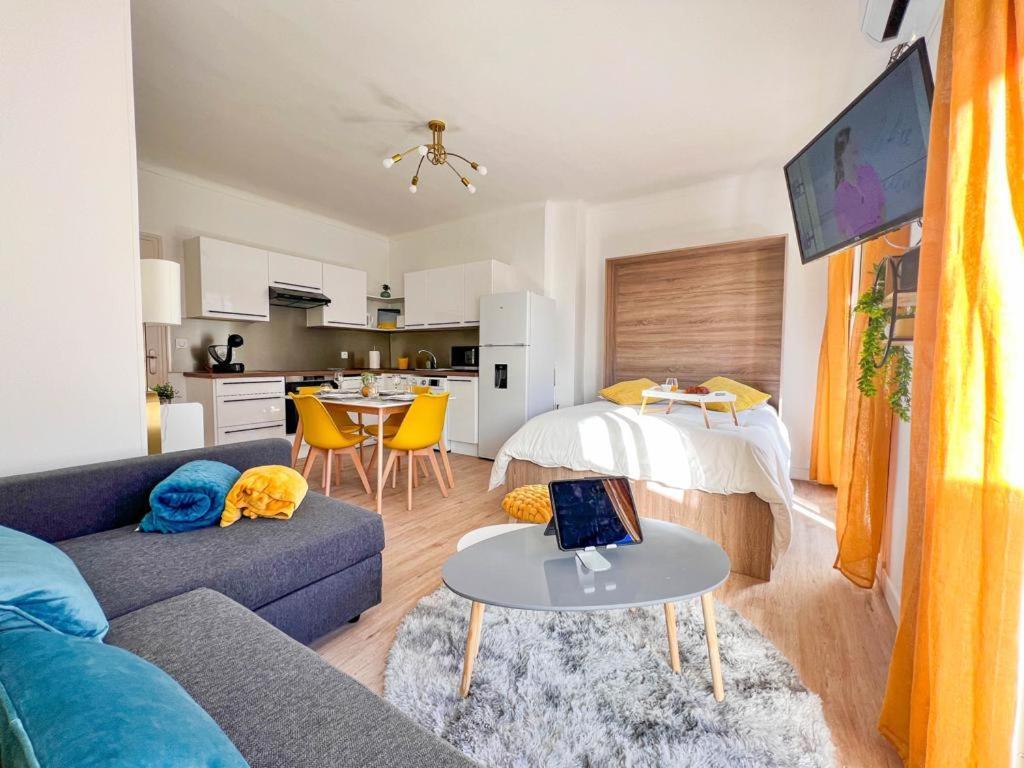 Appartement Vue Mer Parking Prive Place Med Canet-en-Roussillon Zewnętrze zdjęcie