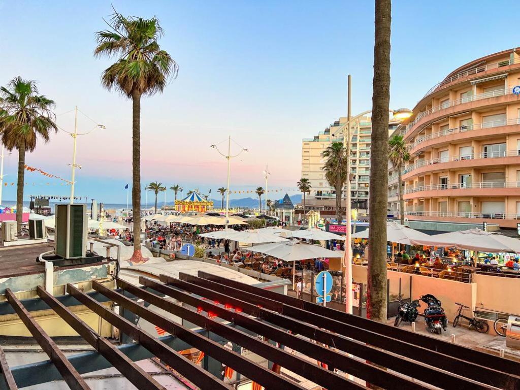 Appartement Vue Mer Parking Prive Place Med Canet-en-Roussillon Zewnętrze zdjęcie